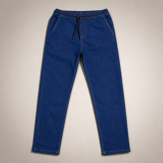 Women's Premium Denim Blue Trouser