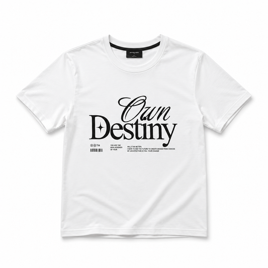 Men's Lightweight Breathable Jersey T-Shirt – Everyday Comfort Wear | Own Destiny