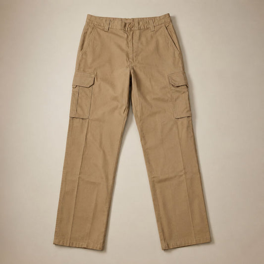 Unisex Gabardine 6-Pocket Cargo Pant