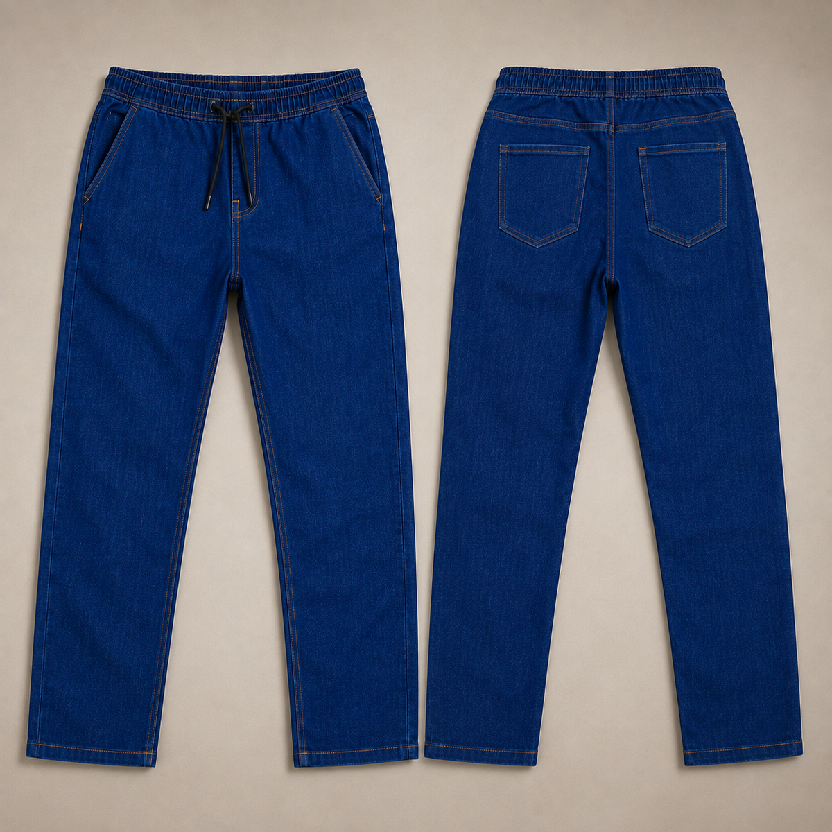 Women's Premium Denim Blue Trouser