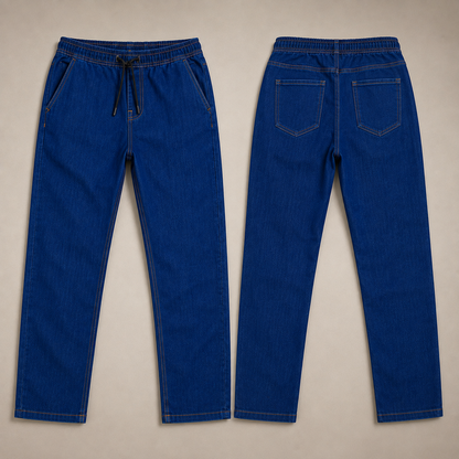Women's Premium Denim Blue Trouser