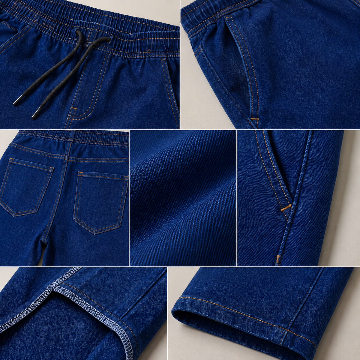 Women's Premium Denim Blue Trouser