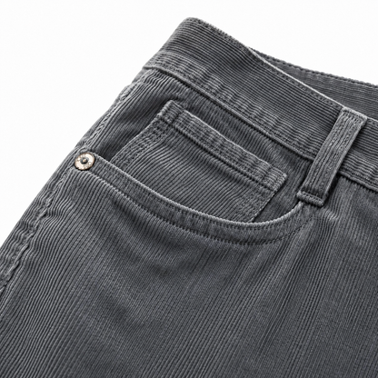 Women's Corduroy Pants ( Black ) – Soft, Stylish & Comfortable