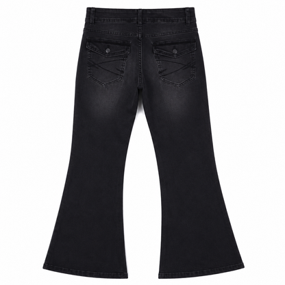 Women's Flare Low Rise Denim Jeans
