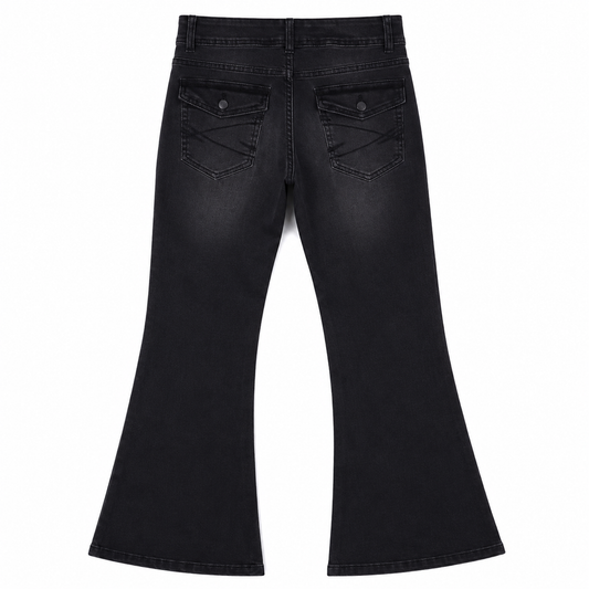 Women's Flare Low Rise Denim Jeans