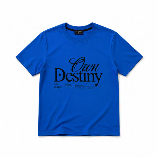 Men's Lightweight Breathable Jersey T-Shirt – Everyday Comfort Wear | Own Destiny