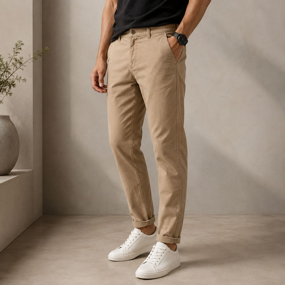 Men's Cotton Gabardine Chino Pant