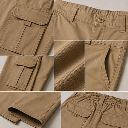 Unisex Gabardine 6-Pocket Cargo Pant